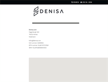 Tablet Screenshot of denisa.com